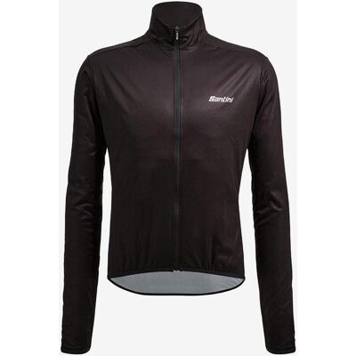 Santini Nebula Windjacke leicht schwarz - Classic Fit - M male Santini Nebula Windjacke leicht schwarz - Classic Fit - M male