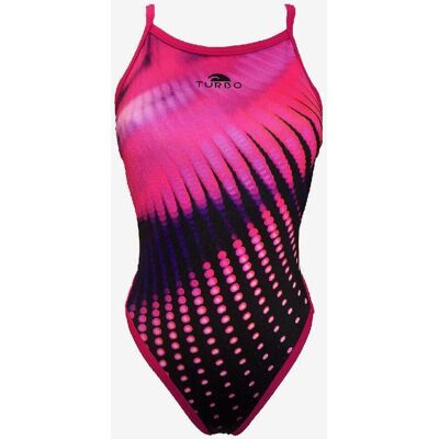 Badeanzug Turbo Pink Lights rosa/lila Damen - S female Badeanzug Turbo Pink Lights rosa/lila Damen - S female