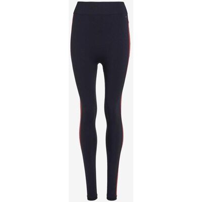 Tommy Hilfiger Hoch taillierte Lila Seamless Leggings - Leggings Tommy Hilfiger Hoch taillierte Lila Seamless Leggings - Leggings