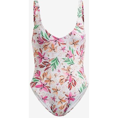 Roxy Printed Beach Classics One Piece Damen Badeanzug weiß/rosa/grün - M female Roxy Printed Beach Classics One Piece Damen Badeanzug weiß/rosa/grün - M female