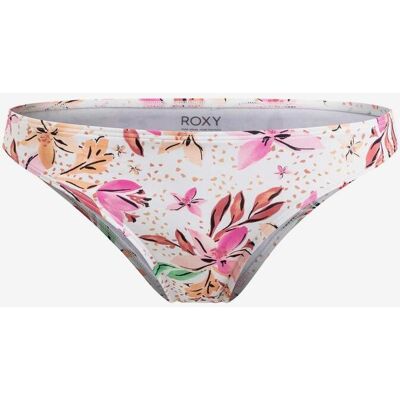 Roxy Printed Beach Classics Moderate Damen Bikinihose weiß/orange/rosa - XL female Roxy Printed Beach Classics Moderate Damen Bikinihose weiß/orange/rosa - XL female