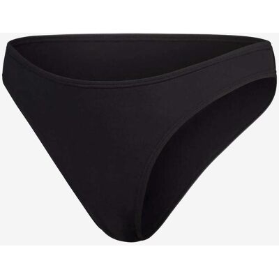 Speedo Schwarzer Bikini - Hohe Beinausschnitt, Mutige Abdeckung, Schnelltrocknend - Badeanzug Speedo Schwarzer Bikini - Hohe Beinausschnitt, Mutige Abdeckung, Schnelltrocknend - Badeanzug