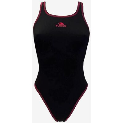 Badeanzug Turbo Confort Swim schwarz Damen - S female Badeanzug Turbo Confort Swim schwarz Damen - S female