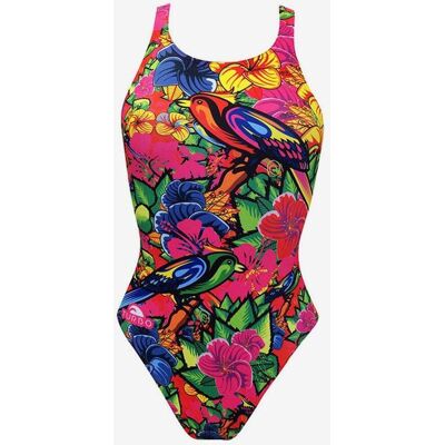 Badeanzug Turbo Birdies Wide Strap Damen - M female Badeanzug Turbo Birdies Wide Strap Damen - M female