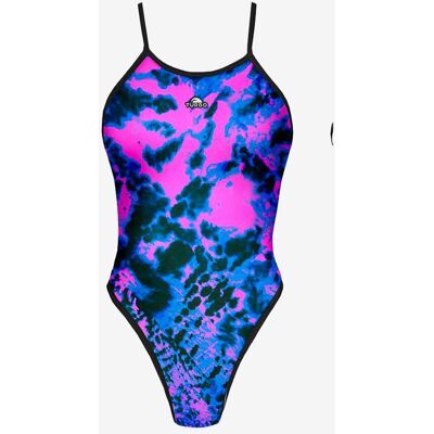 Turbo Revolution Taka Damen Badeanzug lila schwarz - M female Turbo Revolution Taka Damen Badeanzug lila schwarz - M female