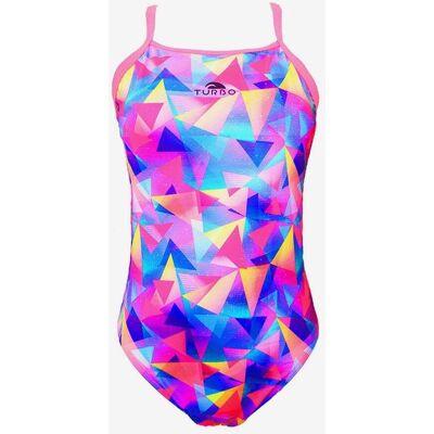 Badeanzug Turbo Swimsuit Geo Galaxy bunt Damen - XL female Badeanzug Turbo Swimsuit Geo Galaxy bunt Damen - XL female