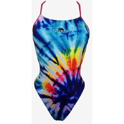 Turbo Swirl Damen Badeanzug bunt - M female Turbo Swirl Damen Badeanzug bunt - M female