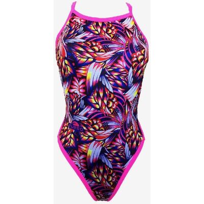 Turbo Revolution Onda Damen Badeanzug pink/blau/lila - M female Turbo Revolution Onda Damen Badeanzug pink/blau/lila - M female