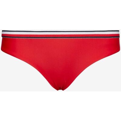 Tommy Hilfiger Globar Stripe Signature Damen Bikinihose rot - XL female Tommy Hilfiger Globar Stripe Signature Damen Bikinihose rot - XL female