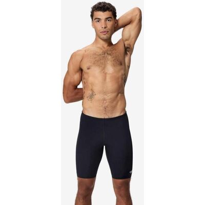 Speedo Endurance+ Logo Jammer Badehose schwarz - 36 male Speedo Endurance+ Logo Jammer Badehose schwarz - 36 male