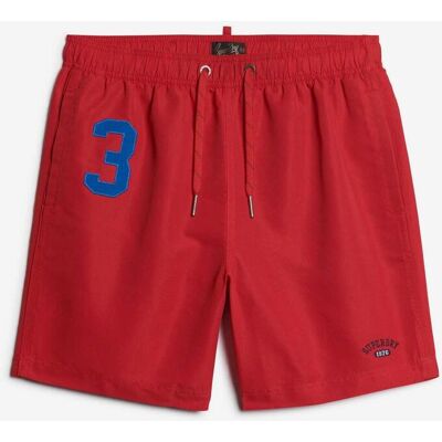 Superdry Vintage Loco 17 Inch Badehose rot/blau - M male Superdry Vintage Loco 17 Inch Badehose rot/blau - M male