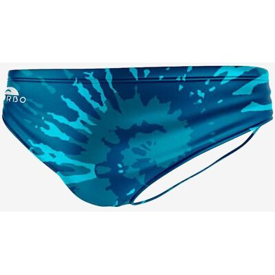 Turbo Khaki Tie Dye Brief Badehose blau - M male Turbo Khaki Tie Dye Brief Badehose blau - M male