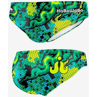 Turbo Puzzle Haba Waba Waterpolo Badehose grün/blau - M male Turbo Puzzle Haba Waba Waterpolo Badehose grün/blau - M male