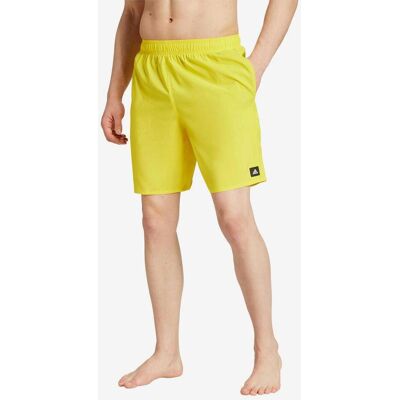 adidas Solid CLX Classic-Length Badehose gelb - S male adidas Solid CLX Classic-Length Badehose gelb - S male