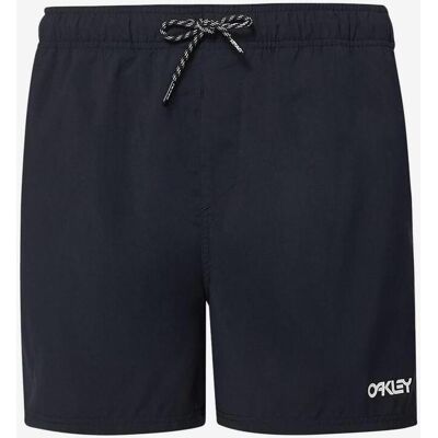 Oakley Beach Volley 16" Badehose dunkelblau/Logo weiß - XL male Oakley Beach Volley 16" Badehose dunkelblau/Logo weiß - XL male