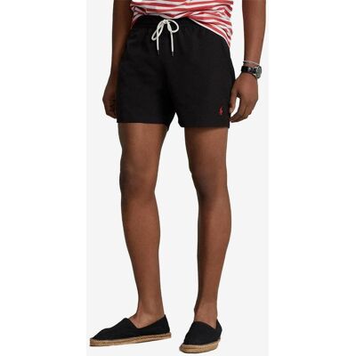 Ralph Lauren Traveler Badehose schwarz/rot - L male Ralph Lauren Traveler Badehose schwarz/rot - L male