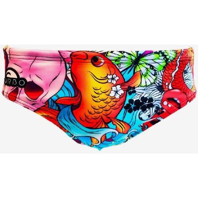Badehose Wasserball Turbo Hallo bunt - M male Badehose Wasserball Turbo Hallo bunt - M male