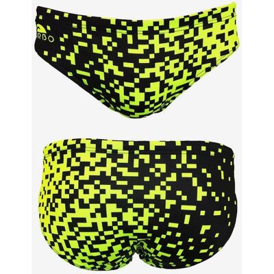 Badehose Wasserball Turbo Bitmap Limited Edition schwarz/gelb - M male Badehose Wasserball Turbo Bitmap Limited Edition schwarz/gelb - M male