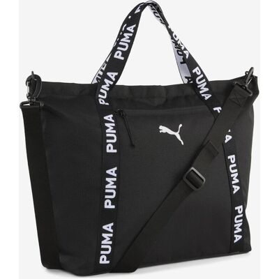 Puma Essentials Training Shopper Tasche 19L schwarz weiß female Puma Essentials Training Shopper Tasche 19L schwarz weiß female