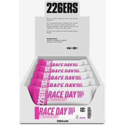G226ERS Race Day Weiß & Erdbeer Energiebar - Energieprodukt G226ERS Race Day Weiß & Erdbeer Energiebar - Energieprodukt
