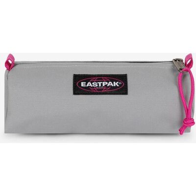 Eastpak Benchmark Single Federmäppchen grau/rosa unisex Eastpak Benchmark Single Federmäppchen grau/rosa unisex