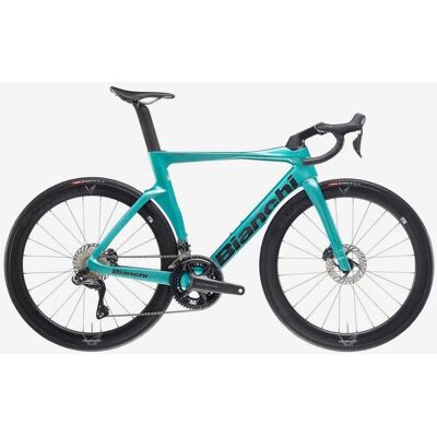 Bianchi Oltre Comp Shimano Ultegra Di2 12-fach Rennrad blau - 50 unisex Bianchi Oltre Comp Shimano Ultegra Di2 12-fach Rennrad blau - 50 unisex