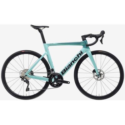 Bianchi Oltre Race Shimano 105 Di2 Rennrad hellblau - 57 unisex Bianchi Oltre Race Shimano 105 Di2 Rennrad hellblau - 57 unisex