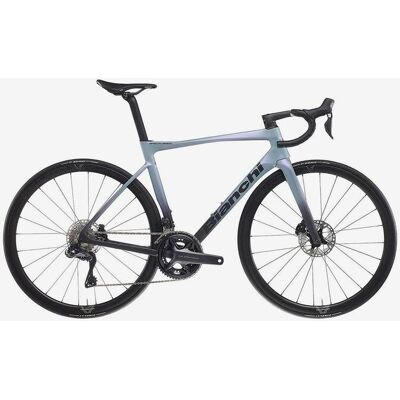 Bianchi Specialissima Comp Shimano Ultegra Di2 Rennrad carbongrau/schwarz - 55 unisex Bianchi Specialissima Comp Shimano Ultegra Di2 Rennrad carbongrau/schwarz - 55 unisex