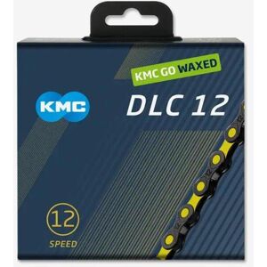 KMC X12 DLC Vorgewaxte Kette - 12-Gang - Schwarz / Gelb KMC X12 DLC Vorgewaxte Kette - 12-Gang - Schwarz / Gelb