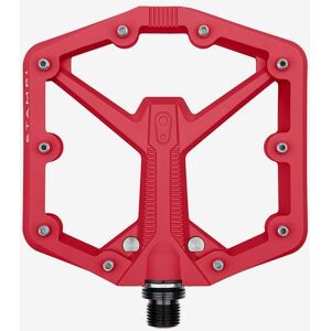 Pedale der Plattform Crankbrothers Stamp 1 Large in Rot. Pedale der Plattform Crankbrothers Stamp 1 Large in Rot.