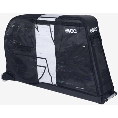 Evoc Bike Pro Fahrradtransporttasche schwarz weiß Evoc Bike Pro Fahrradtransporttasche schwarz weiß