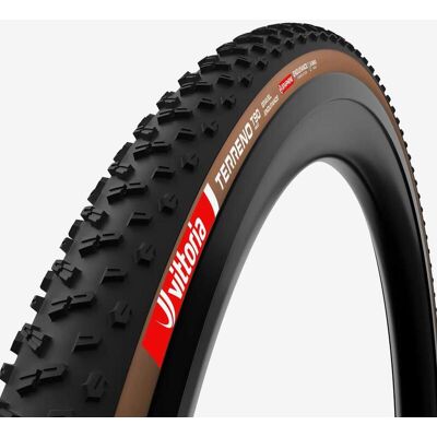 Vittoria Terreno T90 Gravel Endurance Tubeless Ready Reifen braun/schwarz - 700x40 Vittoria Terreno T90 Gravel Endurance Tubeless Ready Reifen braun/schwarz - 700x40