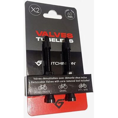 Hutchinson Tubeless Ventilkit 60 mm (2er-Pack) Hutchinson Tubeless Ventilkit 60 mm (2er-Pack)