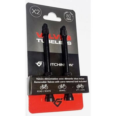 Hutchinson Tubeless Ventilkit 80 mm (2 Stück) Hutchinson Tubeless Ventilkit 80 mm (2 Stück)