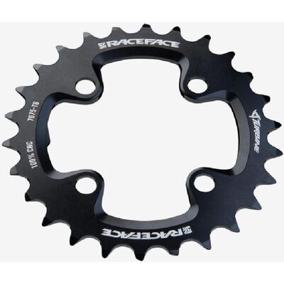 Race Face Rundes Kettenblatt 64BCD 2x11 schwarz - 26 Race Face Rundes Kettenblatt 64BCD 2x11 schwarz - 26