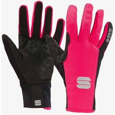 Sportful Essential 2 GORE-TEX INFINIUM™ Damen Handschuhe lang rosa/schwarz - L female Sportful Essential 2 GORE-TEX INFINIUM™ Damen Handschuhe lang rosa/schwarz - L female
