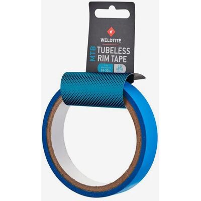 Weldtite Tubeless 10 m Mountainbike Felgenband blau Weldtite Tubeless 10 m Mountainbike Felgenband blau