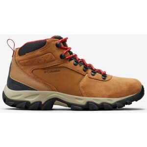 Columbia Newton Ridge Plus II Suede Waterproof Wanderschuhe hellbraun/rot - 44.5 male Columbia Newton Ridge Plus II Suede Waterproof Wanderschuhe hellbraun/rot - 44.5 male