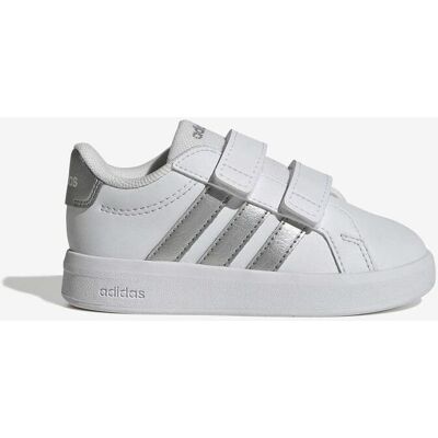 adidas Grand Court 3.0 weiß silber Laufschuhe Baby - 26.5 unisex adidas Grand Court 3.0 weiß silber Laufschuhe Baby - 26.5 unisex
