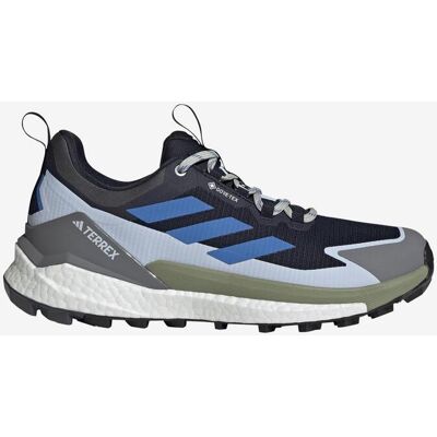Adidas Terrex Free Hiker 2 Low GORE-TEX Wanderschuhe dunkelblau grau olivgrün weiß schwarz - 44(2/3) male Adidas Terrex Free Hiker 2 Low GORE-TEX Wanderschuhe dunkelblau grau olivgrün weiß schwarz - 44(2/3) male