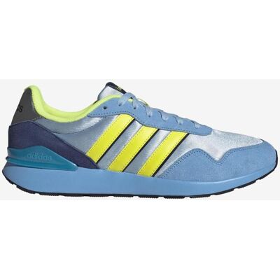 adidas Run 60s 4.0 Sneaker hellblau/gelb/dunkelblau/silber - 43(1/3) male adidas Run 60s 4.0 Sneaker hellblau/gelb/dunkelblau/silber - 43(1/3) male