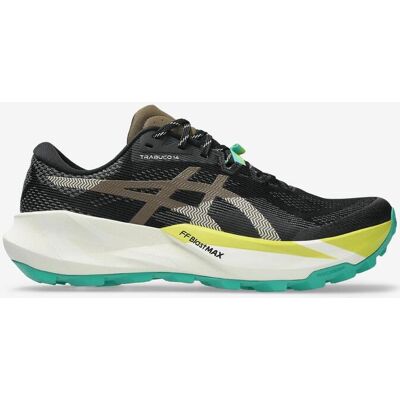 ASICS Trabuco 14 Trailrunningschuhe schwarz braun weiß grün - 46 male ASICS Trabuco 14 Trailrunningschuhe schwarz braun weiß grün - 46 male