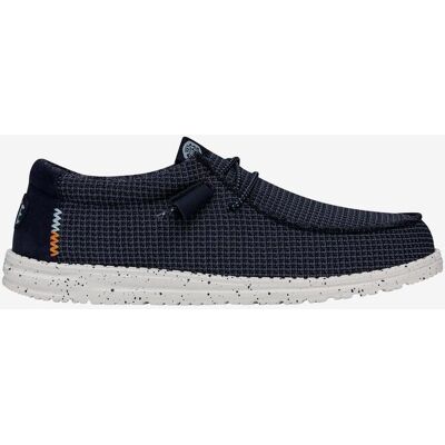 Hey Dude Wally Sport Mesh Schuhe marineblau/weiß - 44 male Hey Dude Wally Sport Mesh Schuhe marineblau/weiß - 44 male