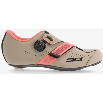 Sidi Prima Damen Rennradschuhe dunkelbeige/orange - 40 female Sidi Prima Damen Rennradschuhe dunkelbeige/orange - 40 female