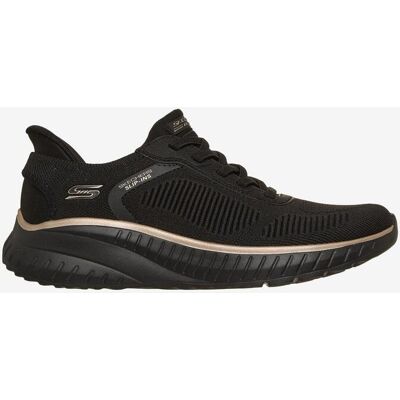 Skechers Slip-ins BOBS Sport Squad Chaos Damen Sneaker schwarz/beige - 40 female Skechers Slip-ins BOBS Sport Squad Chaos Damen Sneaker schwarz/beige - 40 female