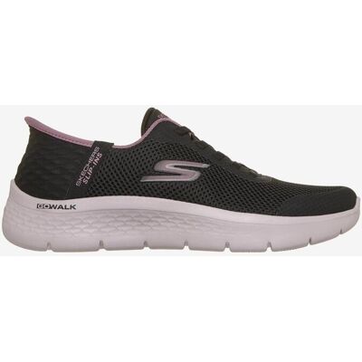 Skechers Go Walk Flex Slip-ins Damen Sneaker schwarz/lila - 37 female Skechers Go Walk Flex Slip-ins Damen Sneaker schwarz/lila - 37 female