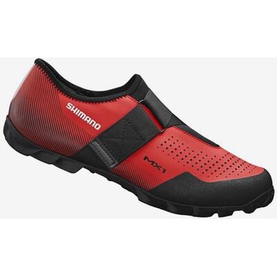 Shimano MX1 MTB-Schuhe rot/schwarz - 45 male Shimano MX1 MTB-Schuhe rot/schwarz - 45 male