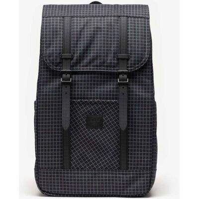 Herschel Retreat Backpack Rucksack 23L schwarz weiß unisex Herschel Retreat Backpack Rucksack 23L schwarz weiß unisex