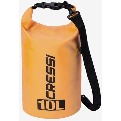 Cressi Dry Bag - 10L Orange Wasserdichte Tasche - Tauch-, Boot- und Kajak-Tasche Cressi Dry Bag - 10L Orange Wasserdichte Tasche - Tauch-, Boot- und Kajak-Tasche