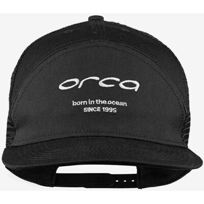 Orca Unisex Plane Mütze schwarz - S-M unisex Orca Unisex Plane Mütze schwarz - S-M unisex